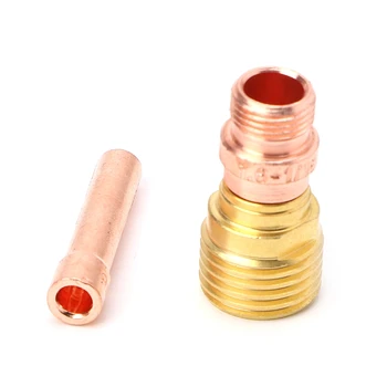 

5PCS Durable Tig Welding Torch Stubby Cup Gas Collet Body Lens Kit 1.6mm Welding Accessories