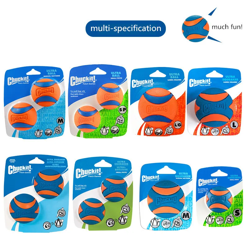 

Portable Pet Dog Balls Outdoor Training Ball For Large Small Dog Puppy Interaction Type Toy Sound Teeth Bite Hand Free Pet Mate