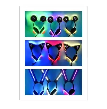  2019 HOT AnimeLove-live Gaming Wecken Lightening Headset Cosplay Alle Mitglieder Cosled Requisiten 