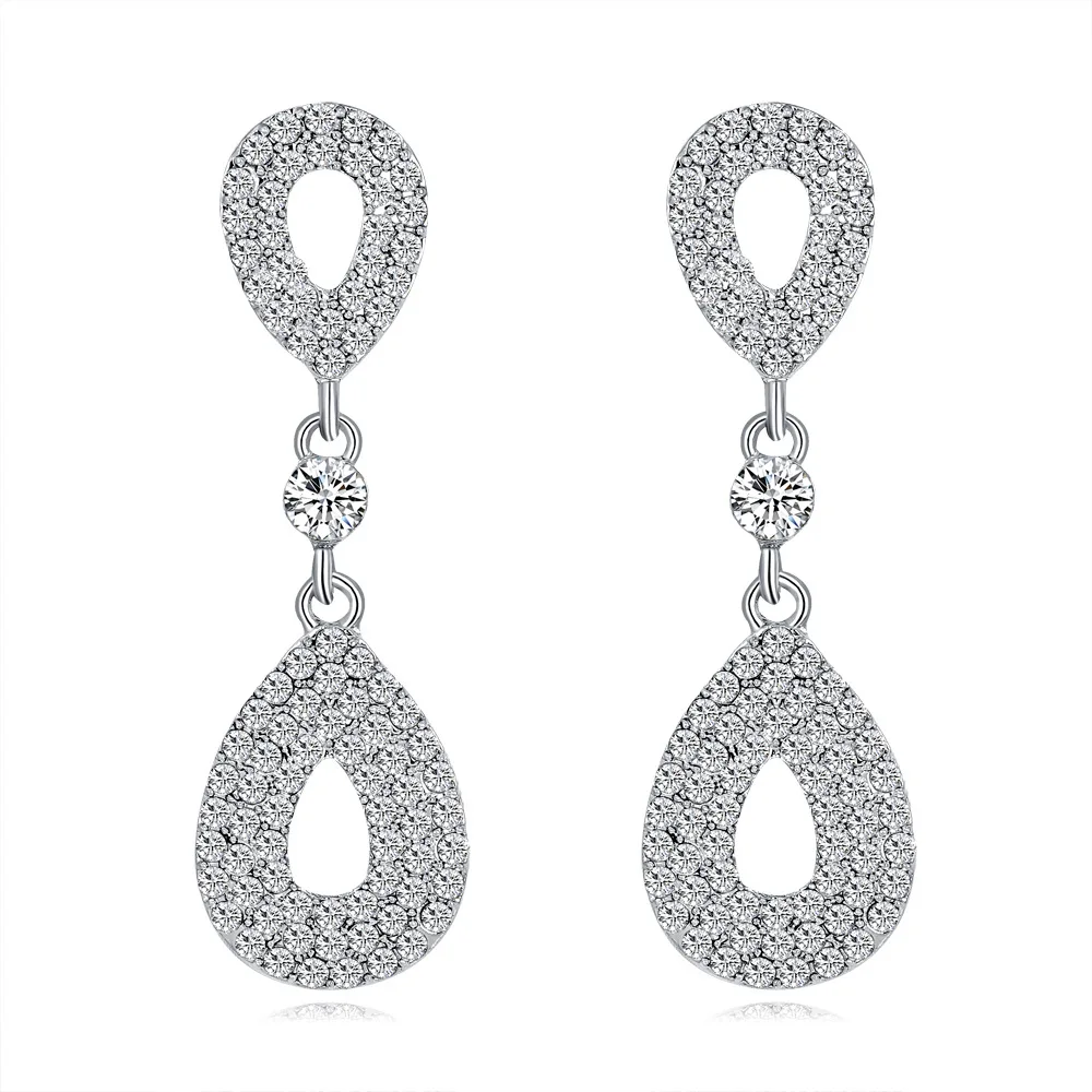 

New European and American small fresh water drop earrings popular bridal Earrings Fashion Jewelry