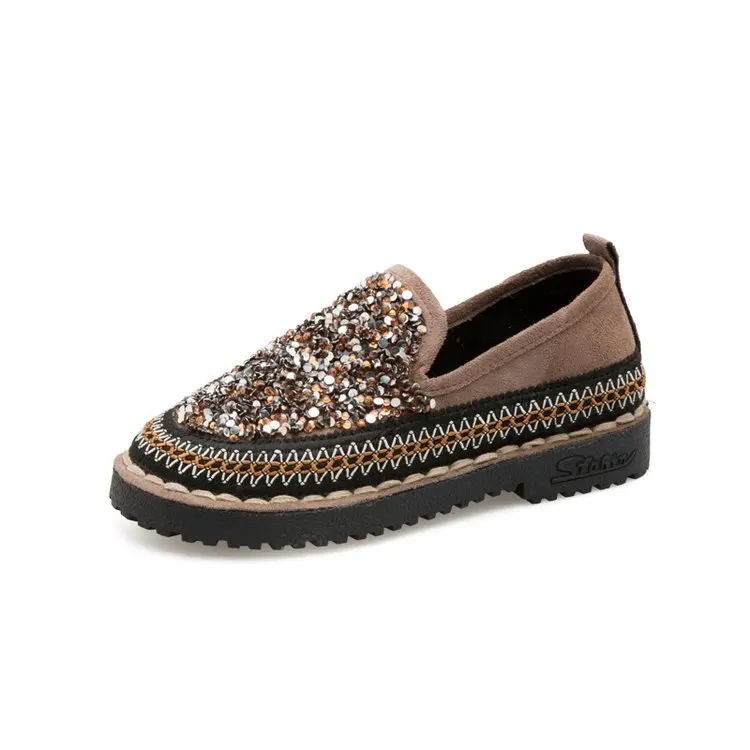 

2019 autumn new casual fashion trend single shoes female Korean version of the element women's shoes..