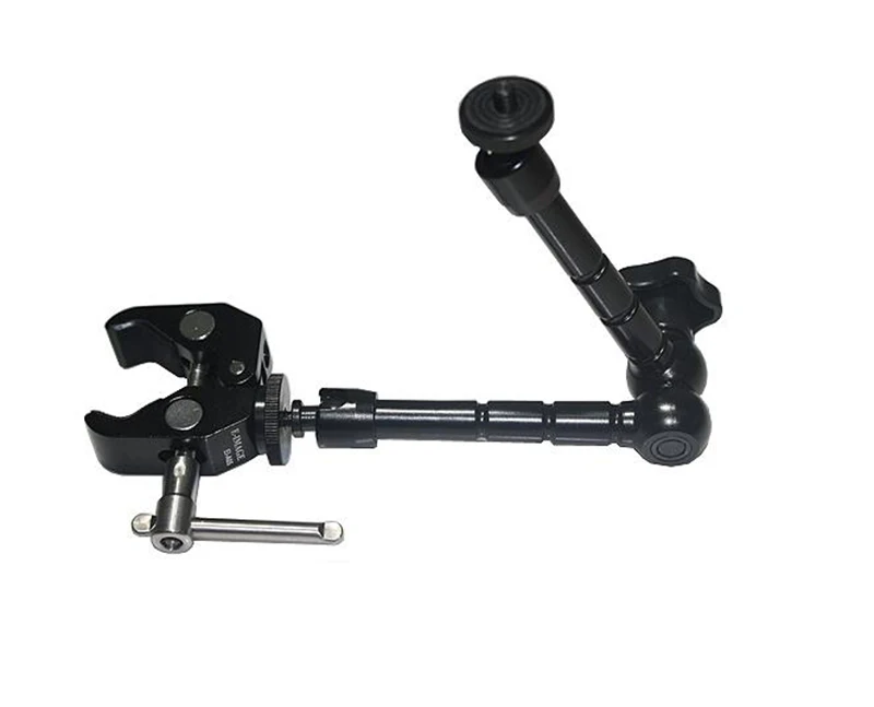 Online 11 zoll Verlängerung Magic Arm + Super Super krabbe Klemme Gelenk Zange Clip Halterung für Digitalkamera DSLR SLR
