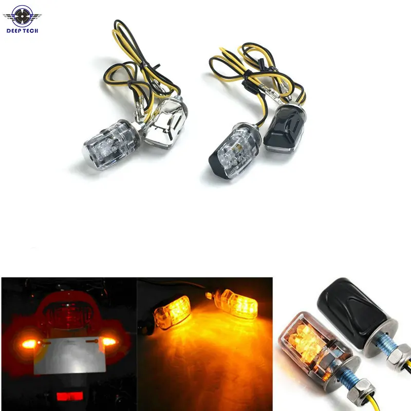 

Universal led Motorcycle Turn Signal Light Strip Tail Brake Stop Flexible Led Motorbike Indicator Light With E Mark
