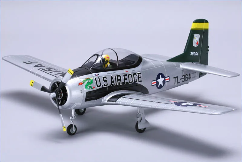 T 28 Trojan airplane warbirdii 1450mm with retractable landing gear PNP
