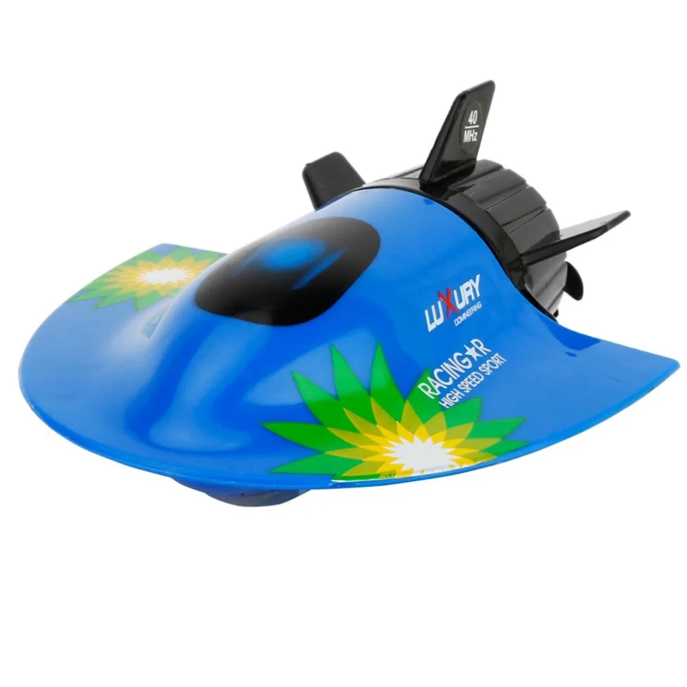 Mini Submarine 3314 Radio Control Submarine Racing Boat Universal Rc boat Toys For Children Portable Children RC Speedboat Model