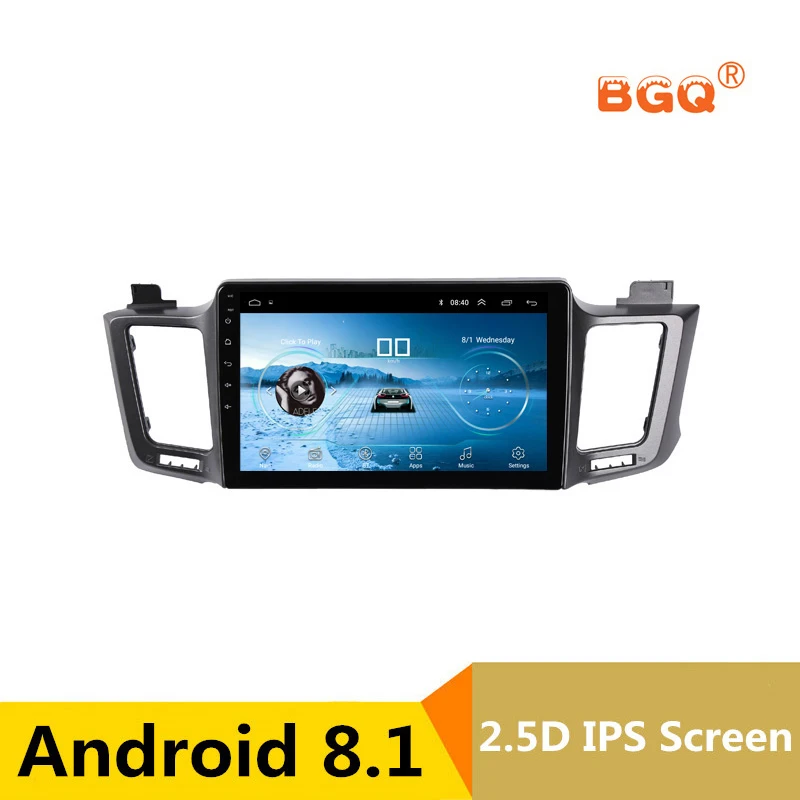 

10.1" Android 8.1 Car DVD Multimedia Player GPS For Toyota RAV4 2013 2014 2015 audio car radio stereo navigator bluetooth wifi