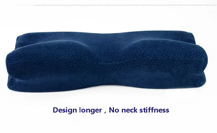 Новая 4D дизайнерская подушка с бабочкой защита шеи медленный отскок пены памяти подушка забота о здоровье шейки ортопедические шеи пены подушки