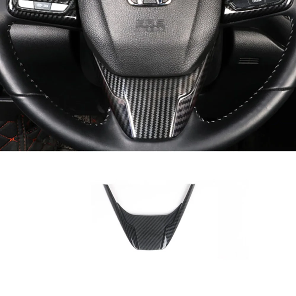 

Car Styling Steering Wheel Emblem Trim Moldings Garnish For Honda CR-V CRV 2017 2018 2019 Accessories