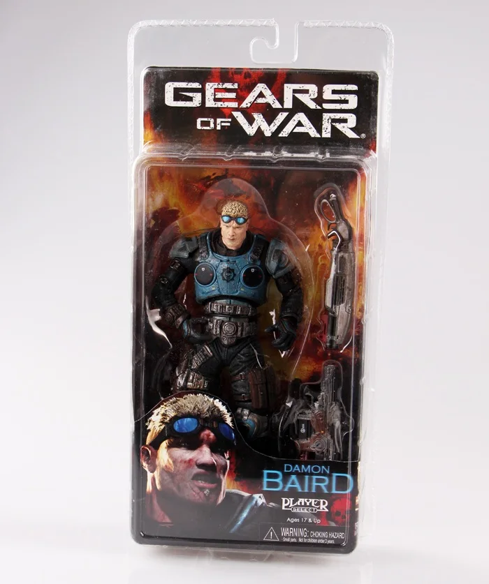 NECA GEARS WAR Baird фигурки мальчиков хобби игрушки игры Коллекционные фигурки - Цвет: With box