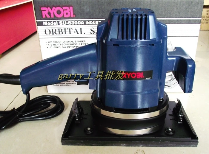 

RYOBI Power Tools Electricity Sanders Polishers SU-6300A Palm Orbital Sanders 112*226Mm Square Tectangle Pad Accessory