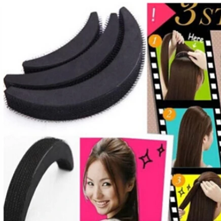

Hot Sponge Hair Maker Styling Twist Magic Bun Hair Base Bump Styling Insert Tool Volume Hairpins 3 pcs