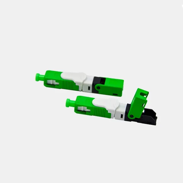 200PCS/ ESC250D Optic Fiber Quick Cold APC UPC Fast Connector Embedded Fiber Optic Connector Quick Connector FTTH SC Single Mode