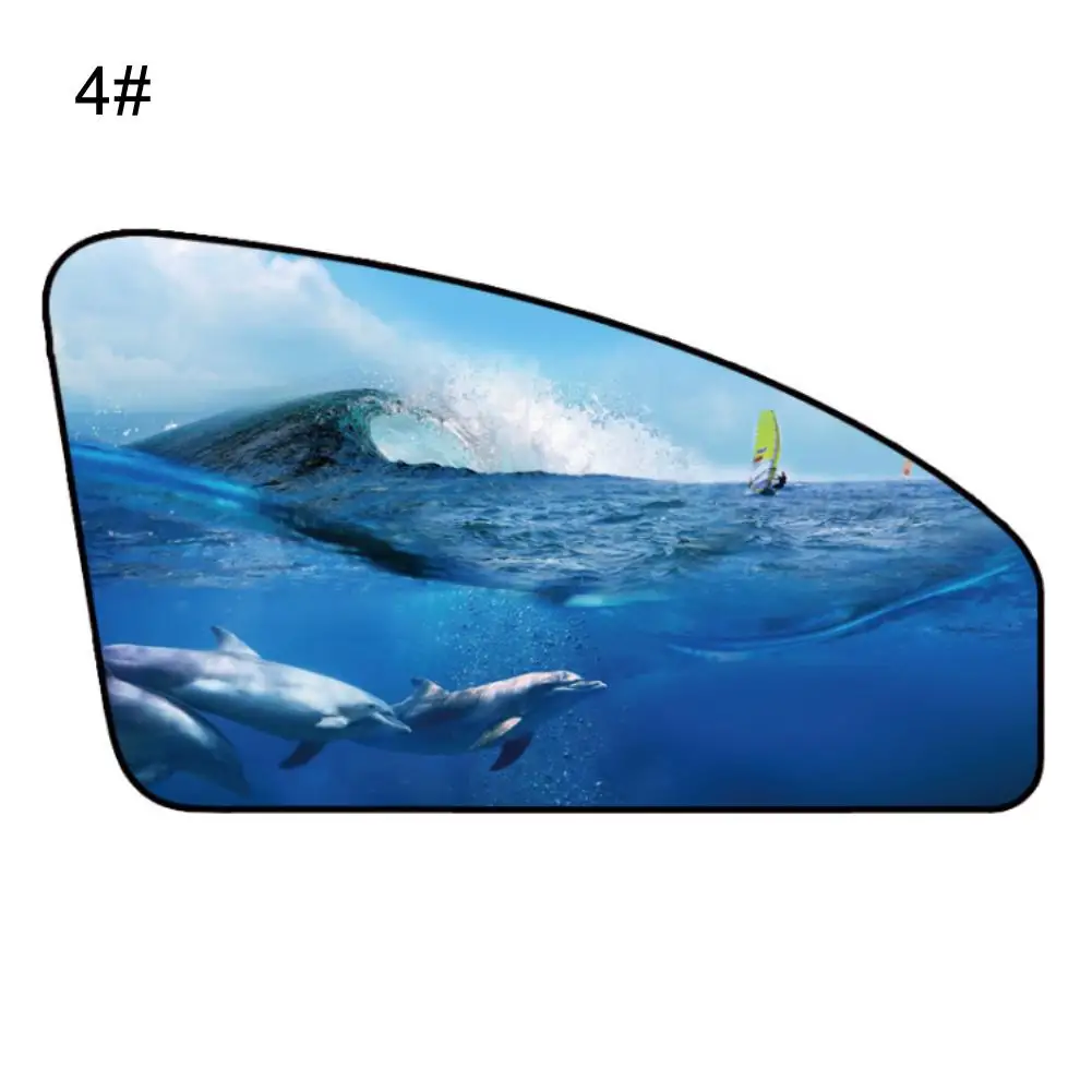 

Adjustable Magnetic Automobile Car Window Sun Visor Curtain Sunshade Cover Decor