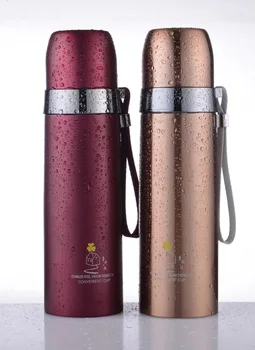 

1PC Insulate Thermos tea Thermo mug Thermos Coffee cup Stainles steel thermal bottle Termos Thermocup Vacuum flask EKD 1481