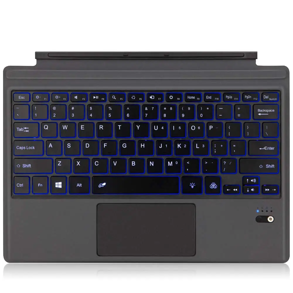 Megoo Surface Pro 6 Тип крышка тонкий Беспроводной Bluetooth клавиатура с сенсорной панелью для microsoft Surface Pro 6/4/3/5/ Surface Pro