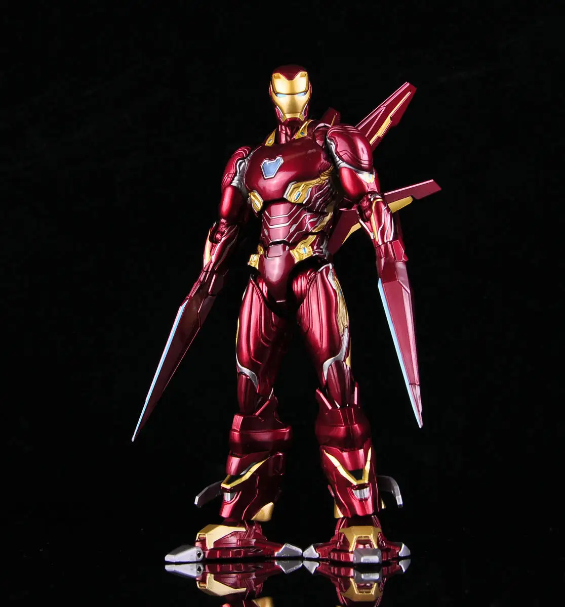 Ironman MK50 набор нано оружия Мстители Бесконечность войны фигурки подарки