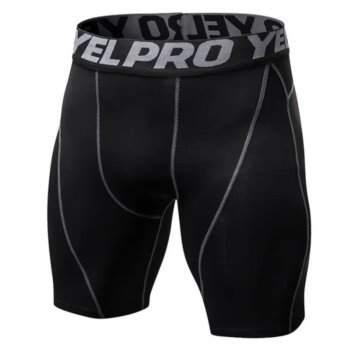 Мужские Спортивные Компрессионные шорты, спортивные дышащие быстросохнущие колготки для фитнеса BMF88