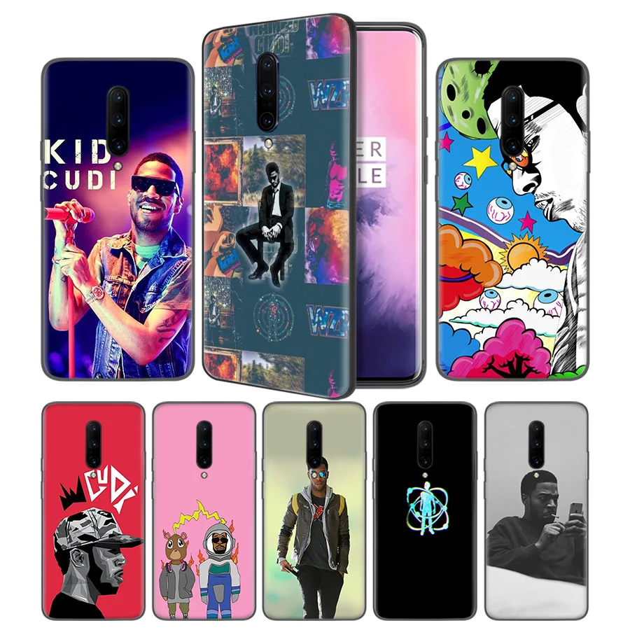 Kid Cudi Soft Black Silicone Case Cover for font b OnePlus b font 6 6T font