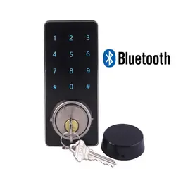 Умный Bluetooth дверной замок мобильный телефон приложение управление электронный замок сенсорный экран пароль замки для отеля и квартиры офис
