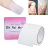 1pc Nail Silk Wrap Nail art Repair Fiberglass Self Adhesive tape Strong Protect Sticker for polish UV Gel Manicure tools 1