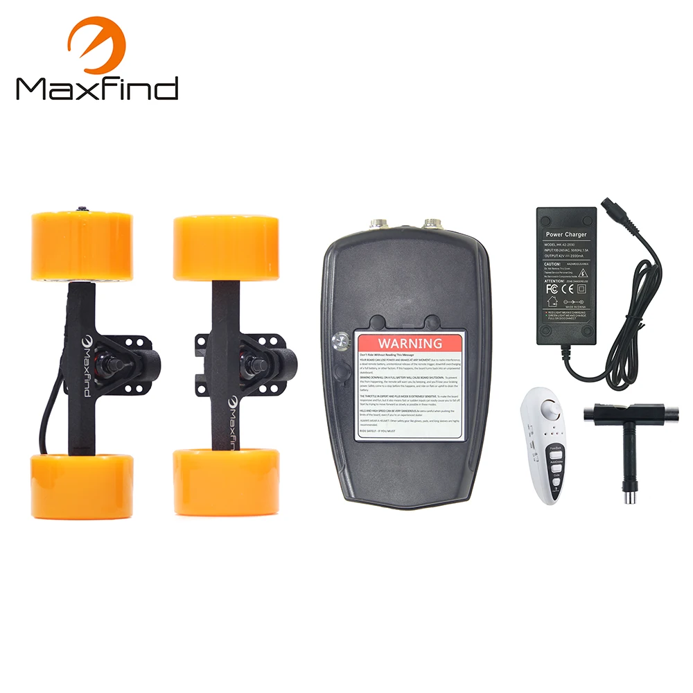 Maxfind DIY Electric Skateboard Drive Kit Single Hub Motor 500W Max
