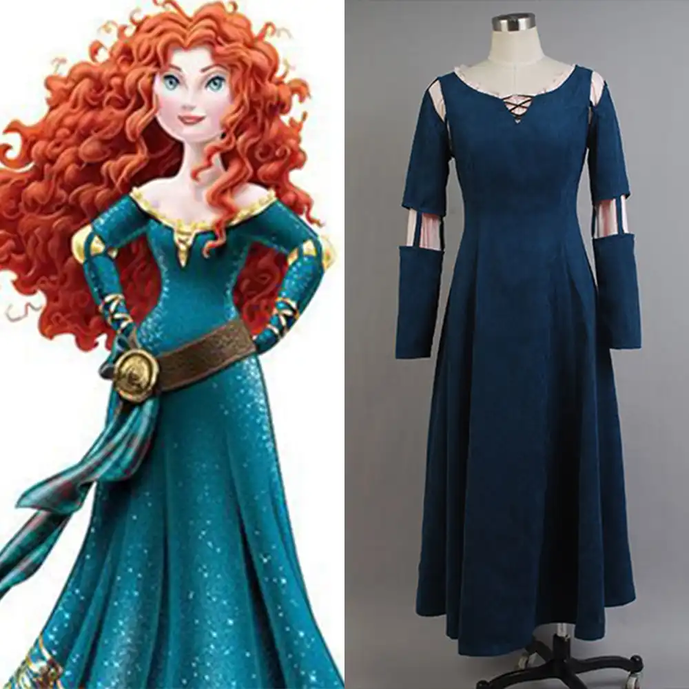 vestido da merida