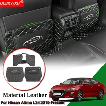 Стайлинга автомобилей сиденье для салона автомобиля протектор боковой кромки защиты площадки наклейки для автомобиля анти-защита спинки кресла для Nissan Altima L34-н