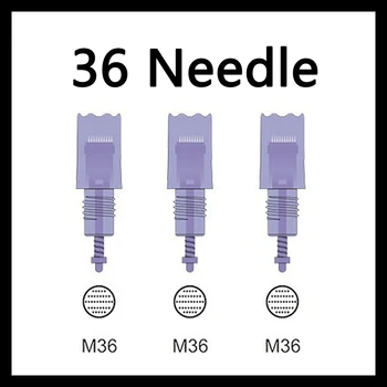 

20pc 36 Needle Derma Pen Cartridge Needle For Artmex V8 V6 V3 Eyebrow Tattoo Permanent Makeup Machine MTS tattoo needle M36 Pin