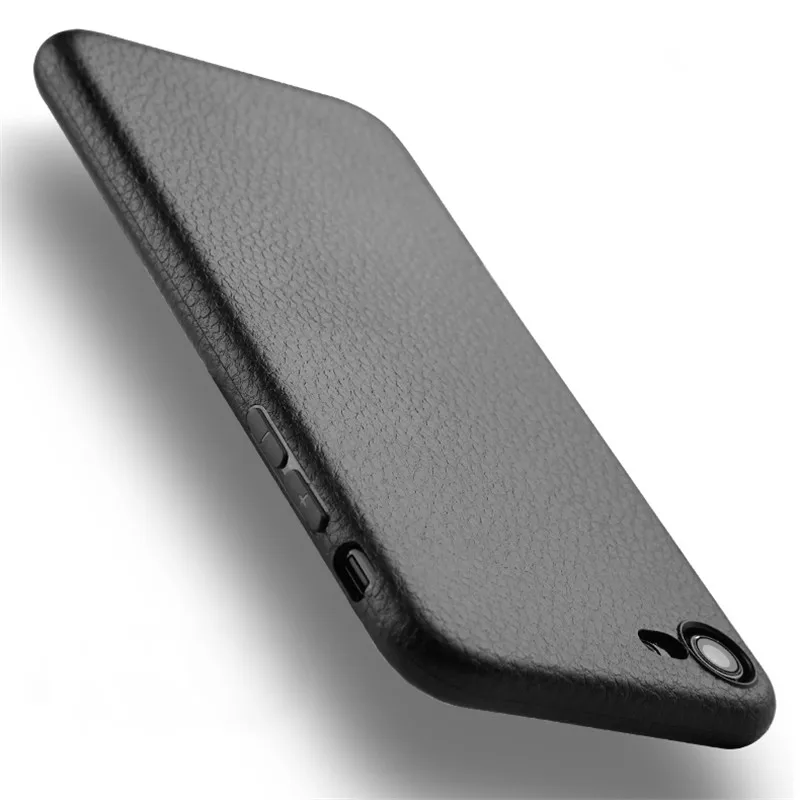 Luxury Leather Case for iPhone 6 6S 8 Plus X Soft TPU Silicone Back Cover 7 7Plus Phone Cases Capa Para Fundas |