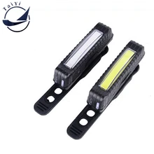 TAIYI 5 Modes Bicycle rear Led Bike back Light Dualable waterproof Mode Build in battery rechargeable Tail Light