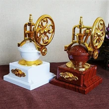 HAOCHU Vintage Old Film Projector Model Music Box Clockwork Phonograph Nostalgia Home Decor Crafts Valentine’s Day Gift