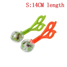 Ножницы для чистки кормления плоскогубцы рептилия пластиковые зажимы для скалолазания товары для домашних животных амфибия насекомых разведение червя захват инструмент