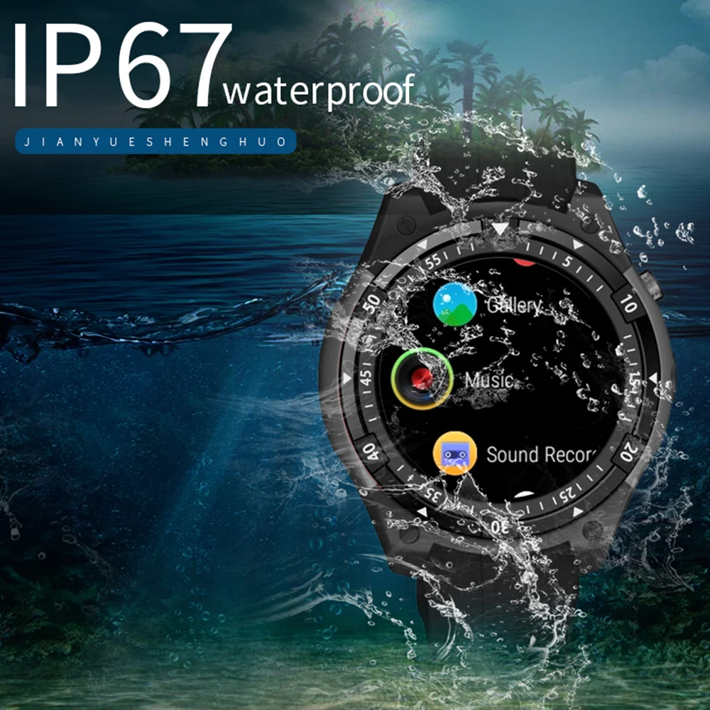 X100 Smart Watch ROM 8GB 3G GPS WiFi Android 5.1 Bluetooth SmartWatch Heart Rate tracker Meter Step Watchs PK GW06 Q1 Q1 Pro