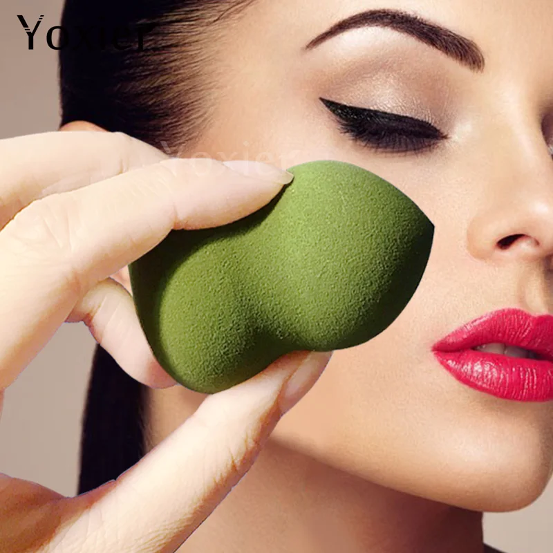 

Yoxier 4 colors Foundation Cosmetic Puff Gourd Make Up Skin Care Soft Bouncy Powder Smooth Face Nose Sponge Beauty Tools 1PCS