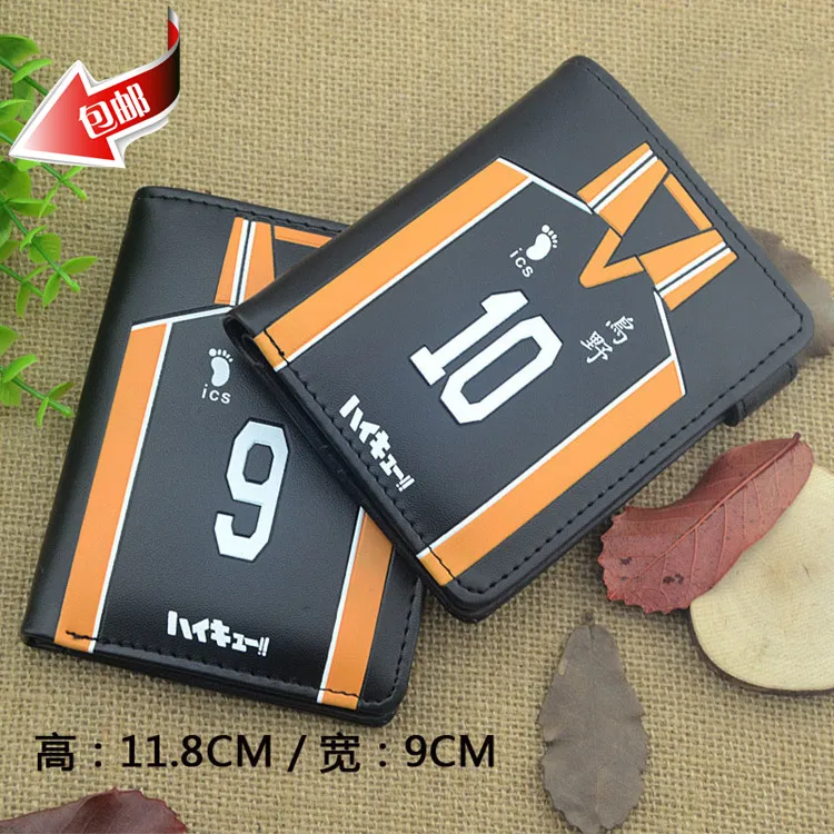 Аниме Haikyuu Cosplay Hinata Syouyou Cos японский анимационный студенческий короткий кошелек