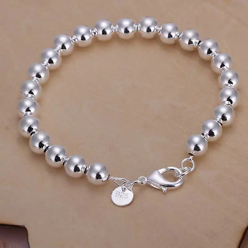 

silver plated bracelets for women Twisted Thick chain wedding jewelry Nickle free Classic Punk style High quality H126