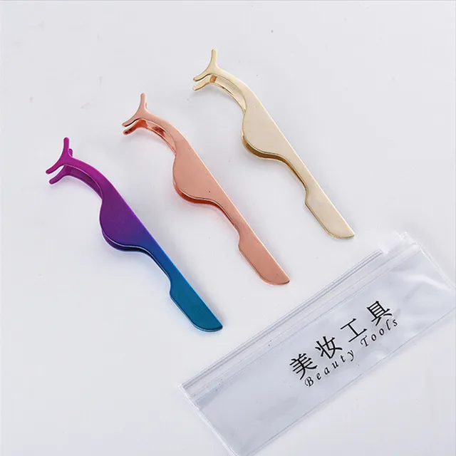Special Price Stainless Steel False Eyelash Tweezers Fake Eye Lash Applicator Clip to Put Eyelashes Makeup Tools Special Price Stainless Steel False Eyelash Tweezers Fake Eye Lash Applicator Clip to Put Eyelashes Makeup Tools