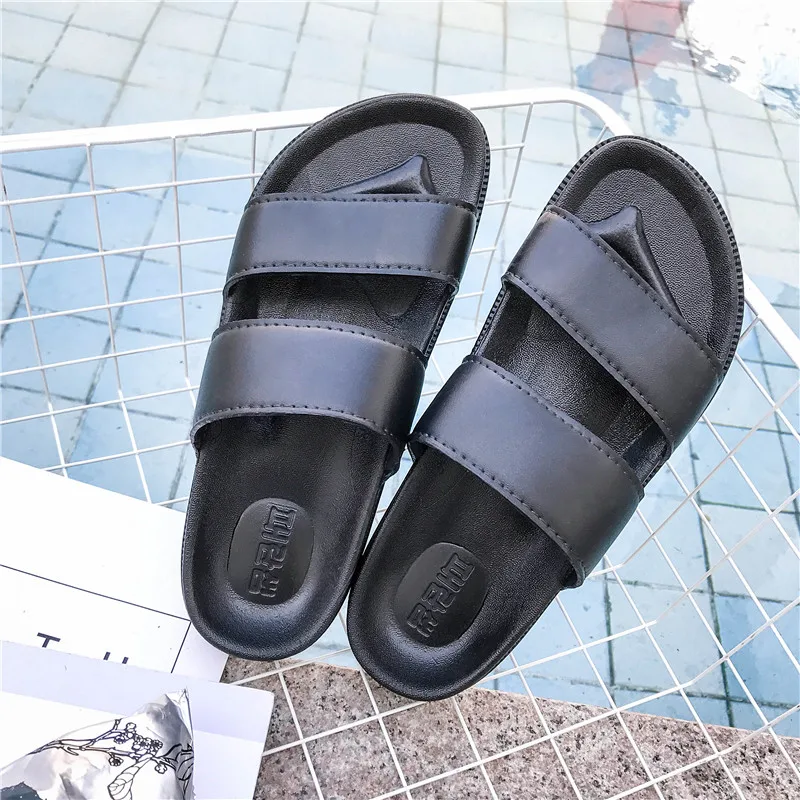 

Slippers Men sandals Tide Outside Wear Anti-skid Couple Summer Beach Slippers Men Outdoor Fashion Men's Slippers men and women