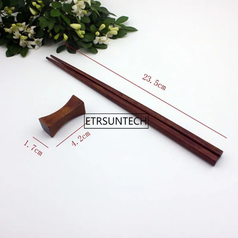 Buy Wooden Chopsticks And Holder Rack Japanese Style