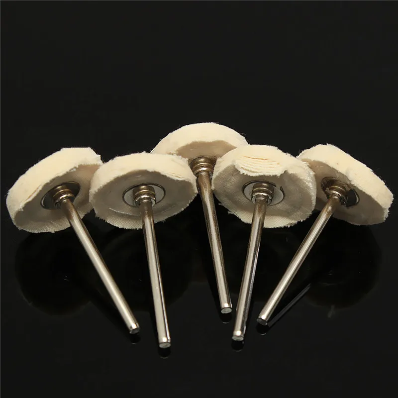 

5PCS Cloth Polishing Wheel Buffer Pad Cotton for Buff Dremel Accessory for jewelry Mold Cavity Medical Equipmen Antique Bronze