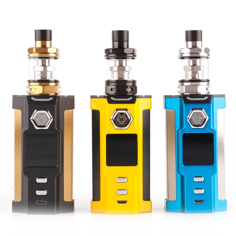 

Original Snowwolf Vfeng 230W TC Box Mod Kit Electronic Cigarette 1.30 inch TFT Color Screen Vaporizer RBA Coil Atomizer Vape Pen