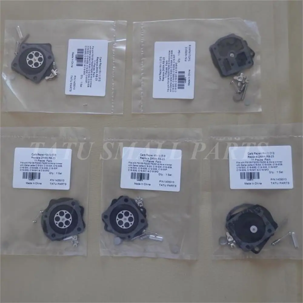 

5 X RB-13 CARB REPAIR KIT FOR ZAMA C1S-S3 C1S-SK SERIES ST. FS106 FS220 FS280 TRIMMER RB13 CARBURETOR DIAPHRAGM GASKET KITS