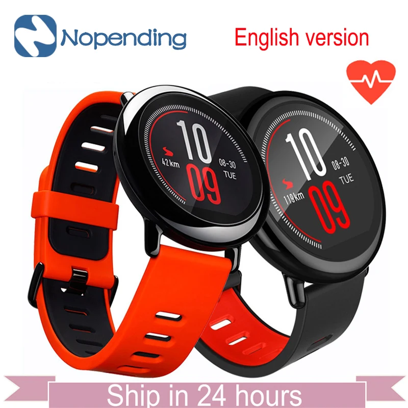 Huami AMAZFIT font b SmartWatch b font GPS Amazfit Sports Smart Watch Bluetooth WiFi Dual 512MB