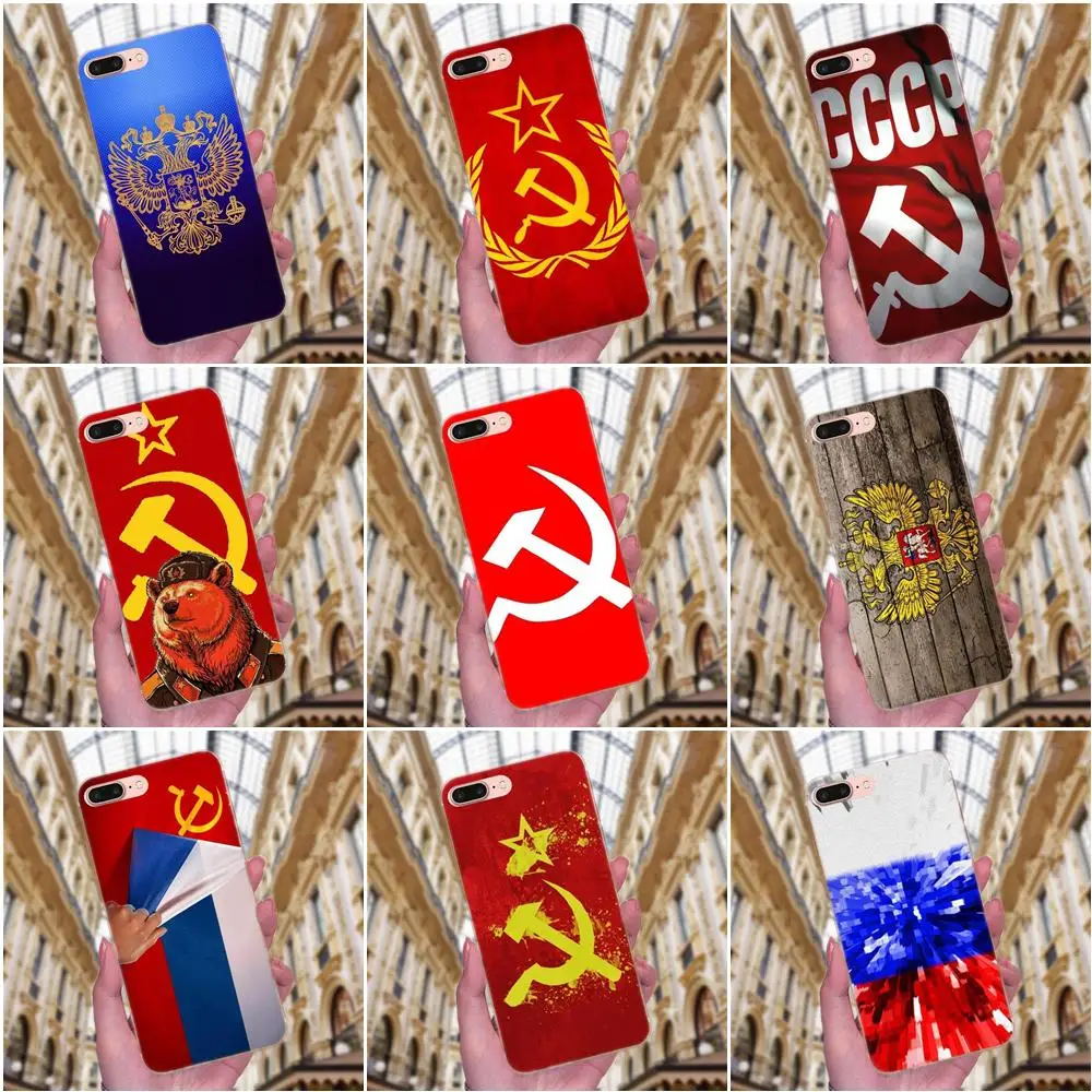Новое поступление ТПУ для Xiaomi Redmi Note 2 3 3S 4 4A 4X 5 5A 6 6A Pro Plus флаг Российской Федерации