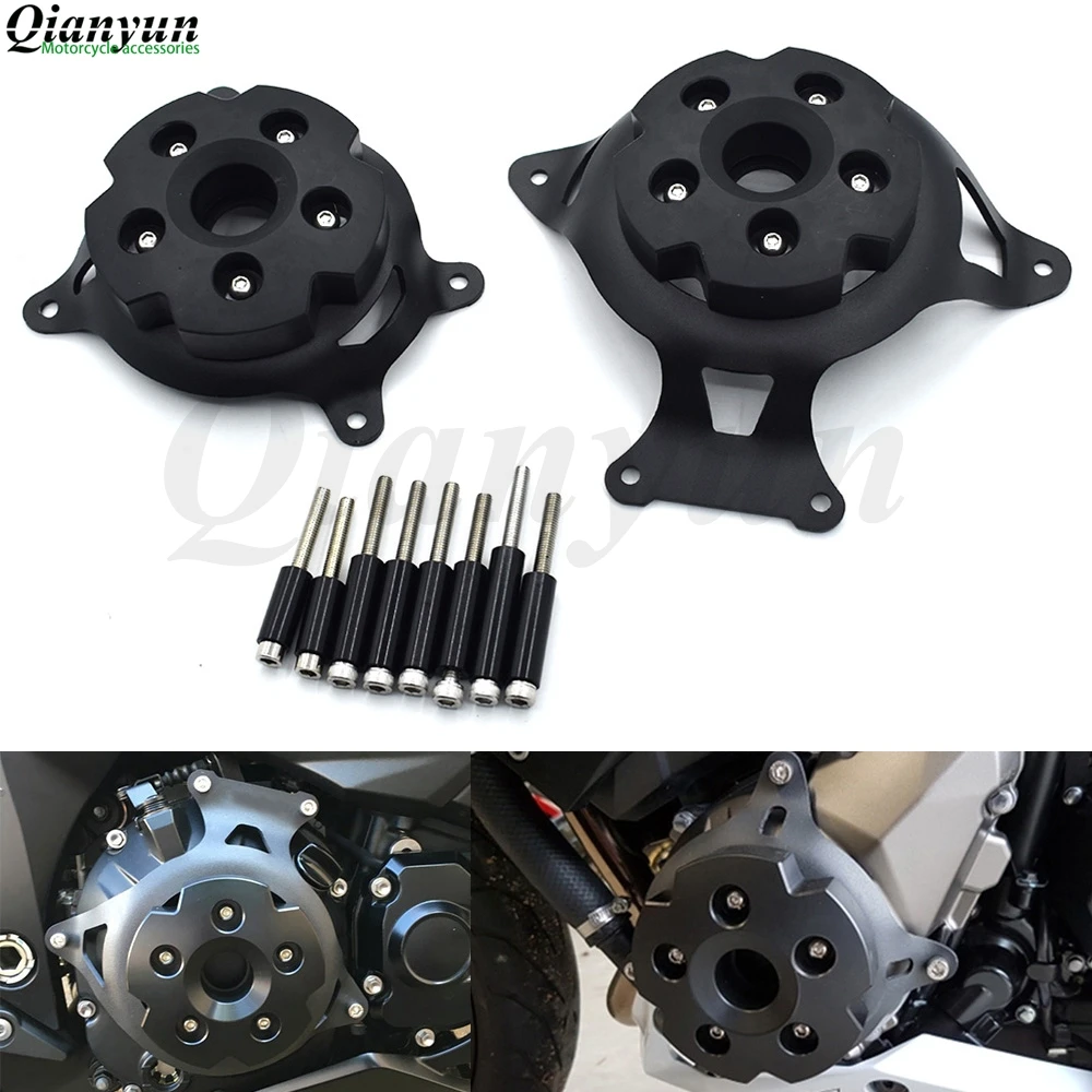 

Motorcycle Engine Guard Protection Engine Stator Cover Side Shield Protector For Kawasaki Z750 2007-2012 Z800 2013-2016