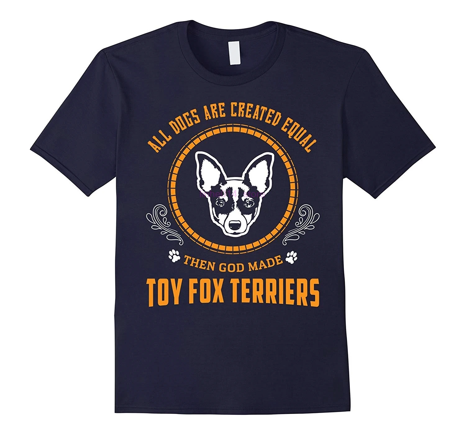 GILDAN брендовая мужская рубашка God Made Toy Fox Terriers Dog T-shirt