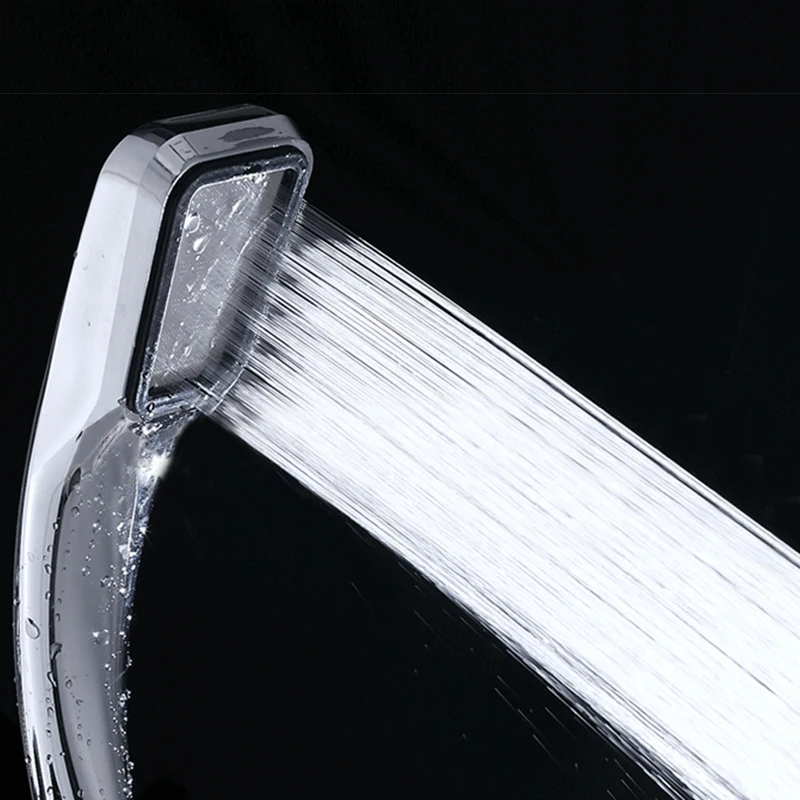 

Universal Water-Saving Bath Shower Head Super Low Pressure Boosting Shower Head