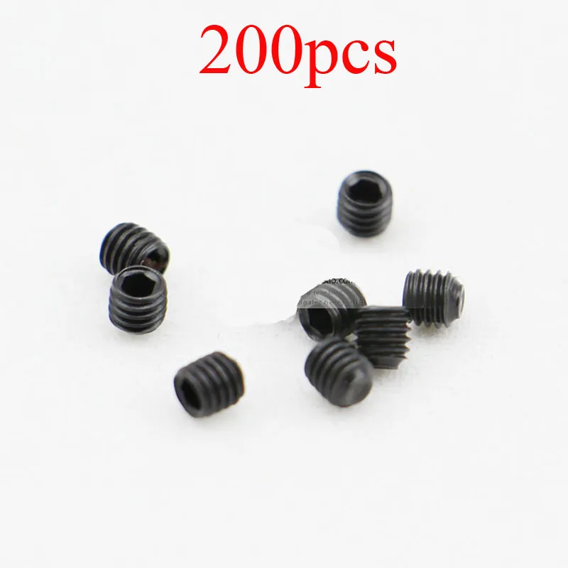 200PCS M3 Socket Set Screw Thread Grub Screws Bolt for Motor 1.5mm Inner Hexagon Screwdriver RC Drone Aircraft Spare Parts | Игрушки и