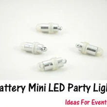 Свадебные сувениры и подарки Замороженные украшение партии 50 LED Мини Погружные шар Бумага Фонари свет Свадебные украшения