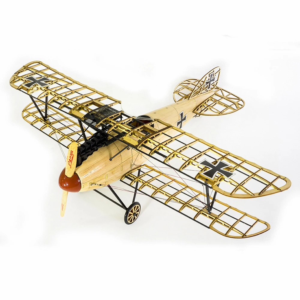 

VS02 1/15 Wooden Static Airplane Model Display Replica 500mm Albatross Kit Craft Wood Furnishing Gift for Children Adults